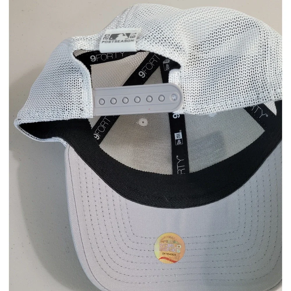 New Era 9FORTY Houston Astros 2019 AL West Champs Hat Mens OSFM Grey White